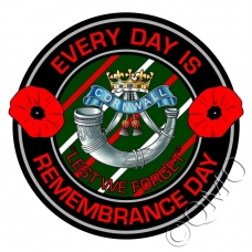 Duke Of Cornwalls Light Infantry Remembrance Day Sticker